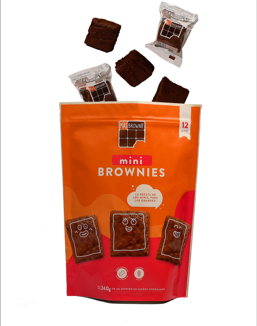 Pack x 12 mini brownies
