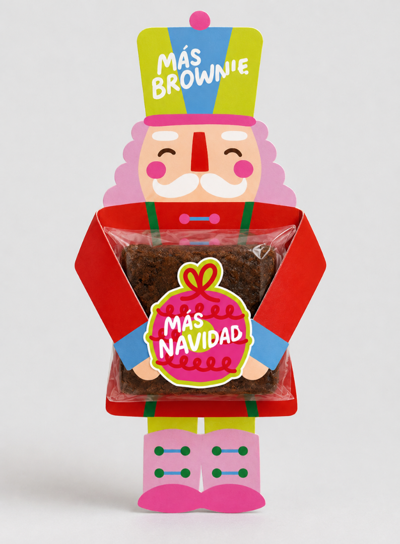 Soldadito de mini brownie