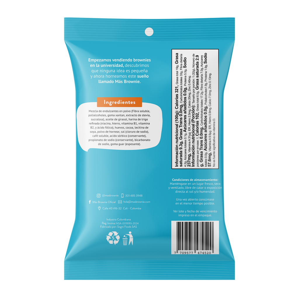 Pack x12 Chocolate Sin Azúcar 32g