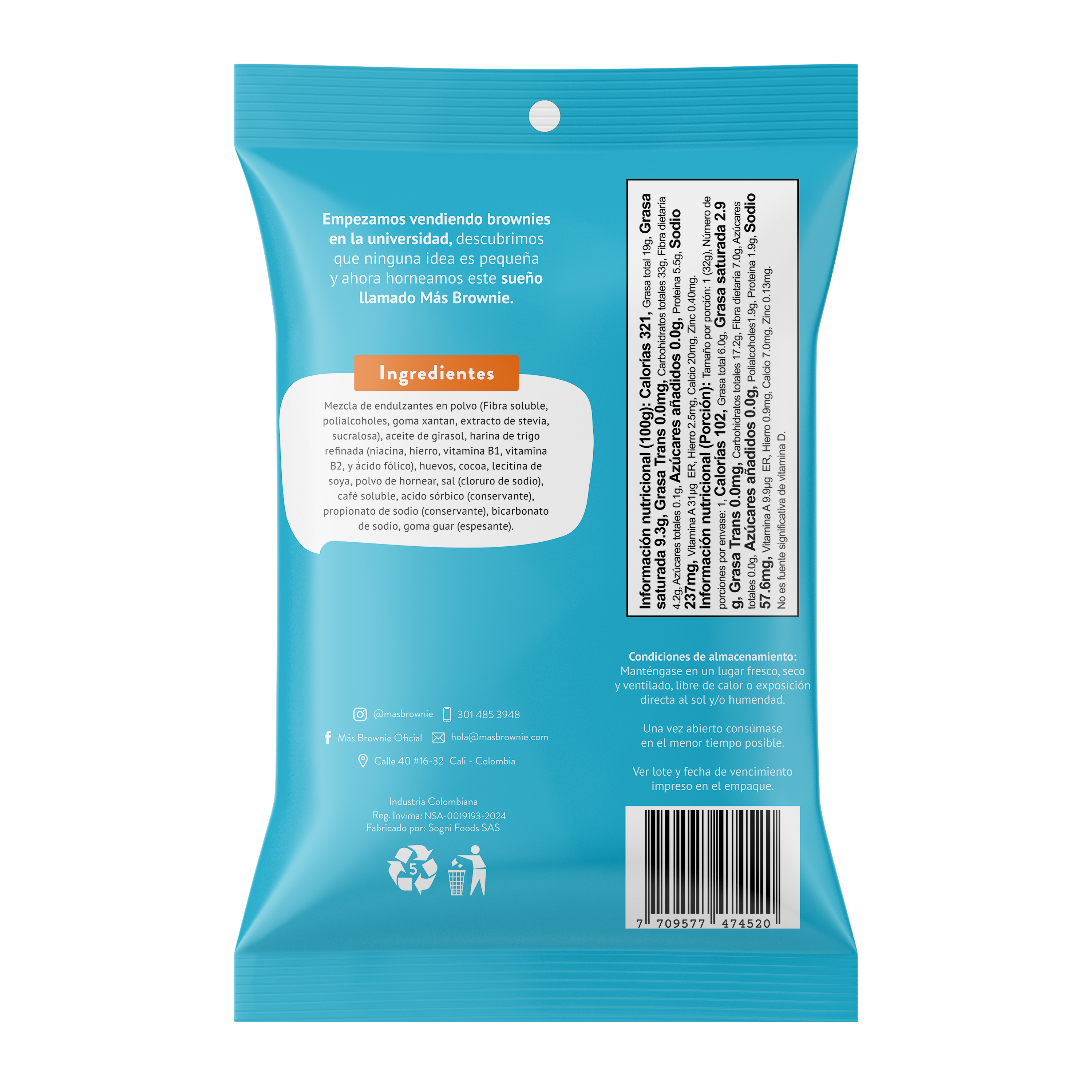 Pack x12 Chocolate Sin Azúcar 32g